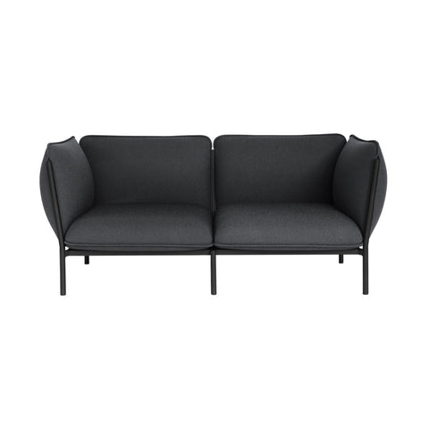 Kumo 2-seater Sofa with Armrests Graphite