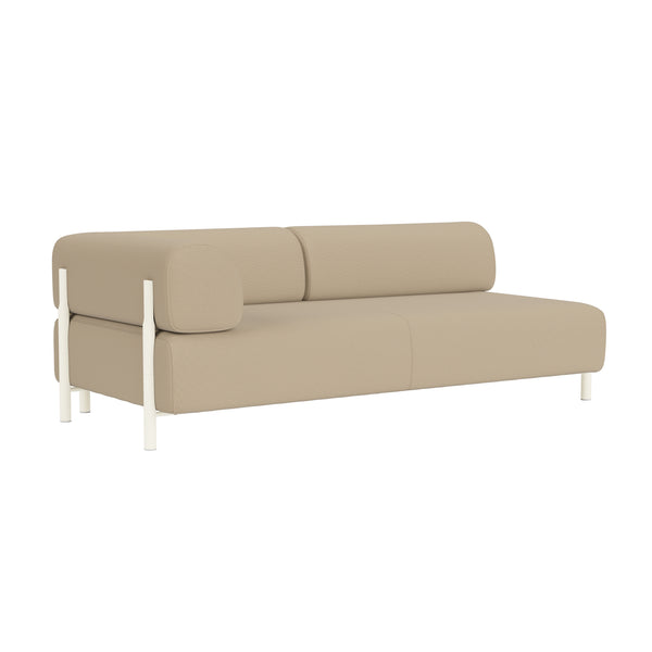 Palo 2-seater Sofa Chaise Left Autumn 221/White