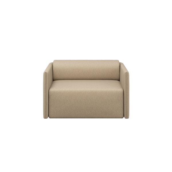 Palo Block Single-seater Low Back Beige