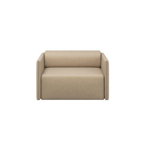 Palo Block Single-seater Low Back Beige