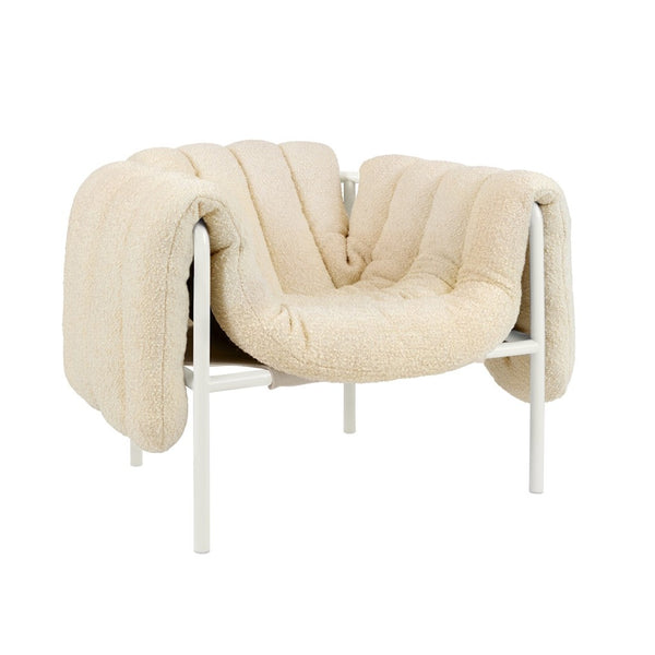 Puffy Lounge Chair Eggshell / Cream