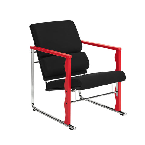 Experiment Lounge Chair 503 / Red / Black