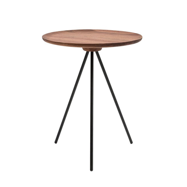 Key Side Table Walnut / Black