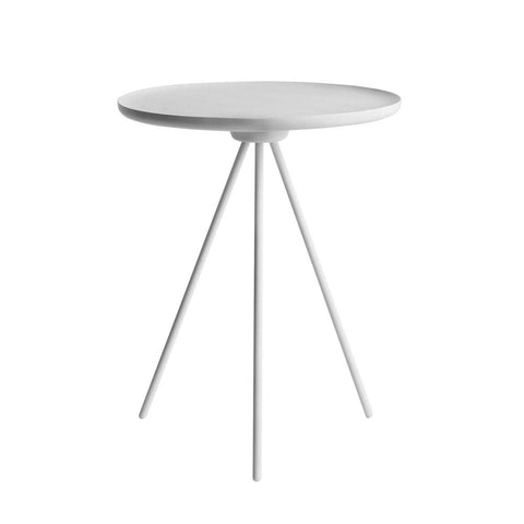 Key Side Table White / White