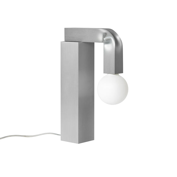 Knuckle Table Lamp (US Plug) Brushed Aluminum