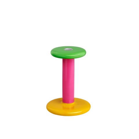 Pesa Candle Holder Medium Green / Magenta / Honey Yellow