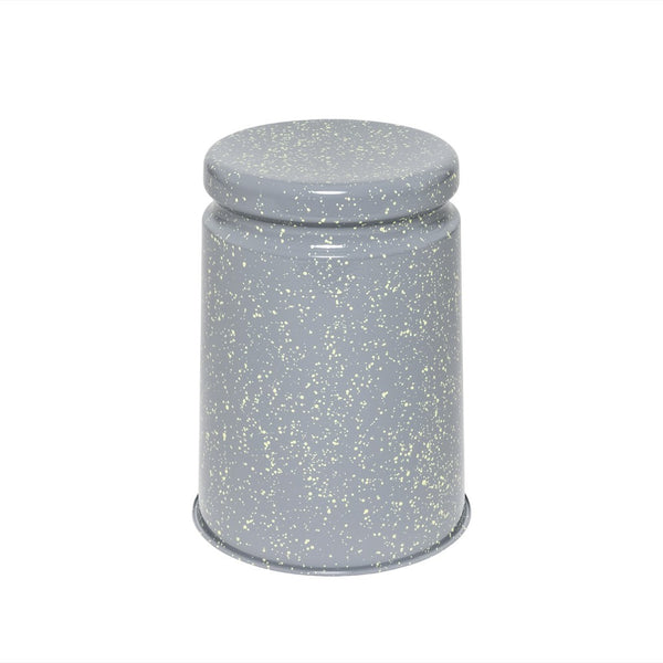 Last Stool Grey / Lime Splatter