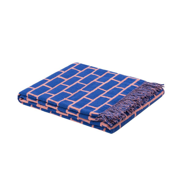 Brick Throw Blue / Pink