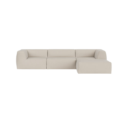 Great 3-seater Sofa Chaise Right Safire 0007