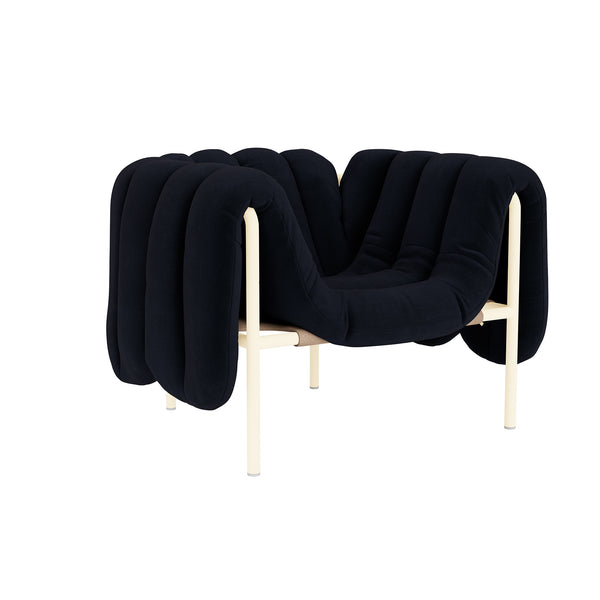 Puffy Lounge Chair Velluto Coex VL30 / Cream