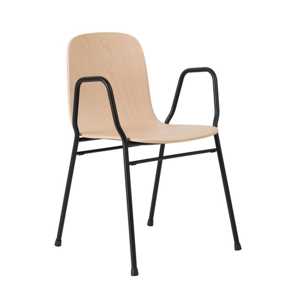 Touchwood Armchair Beech / Black